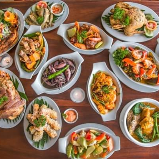 Món ăn tiệc mẫu 5